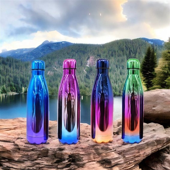Holographic Bowling Flask